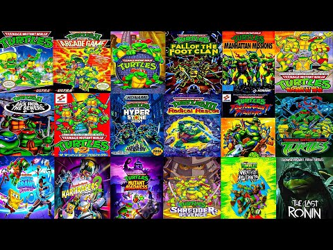 The Evolution of NINJA TURTLES Games (1989-2025)