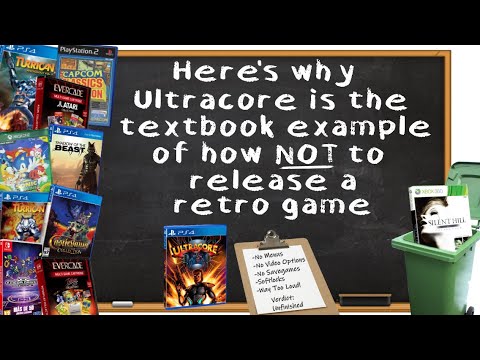 Here's why Ultracore is the textbook example of how NOT to release a retro game.