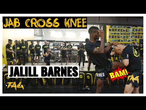 Clinch Entry - Jab Cross Knee with Jalill Barnes