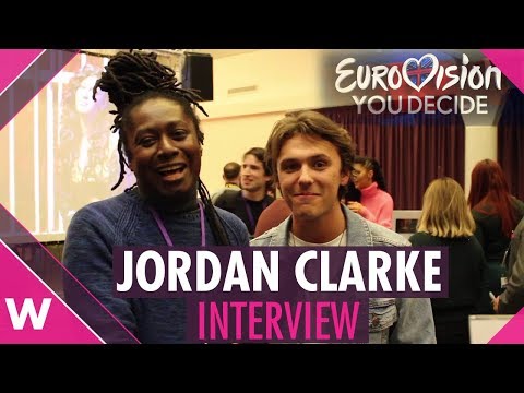Jordan Clarke "Freaks" | UK Eurovision You Decide 2019 (Interview)