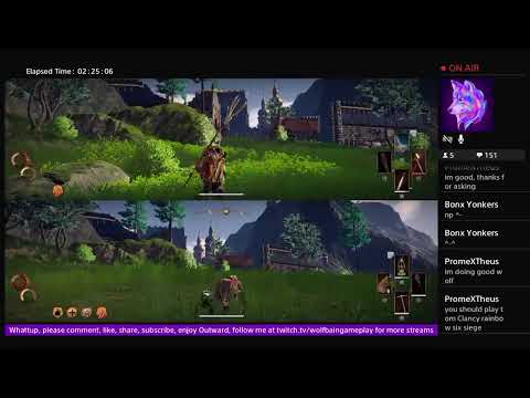 WolfbainGameplay's Live PS4, Outward, WolfGang Game Hang, Come Chill!! Video