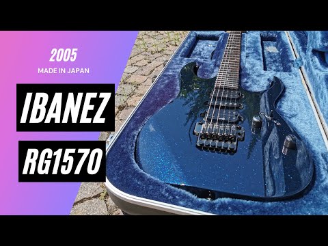 Ibanez RG1570 MRB PRESTIGE + CASE 2005s Mirage Blue image 25