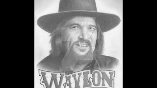 Waylon Jennings - Fallin&#39; Out (Lyrics on screen)