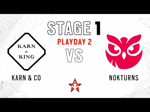 Karn & Co vs Nokturns // NA Challenger League - Stage 1 - Playday 2