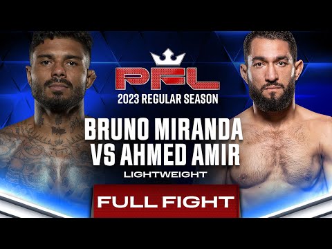 Bruno Miranda vs Ahmed Amir | PFL 3, 2023