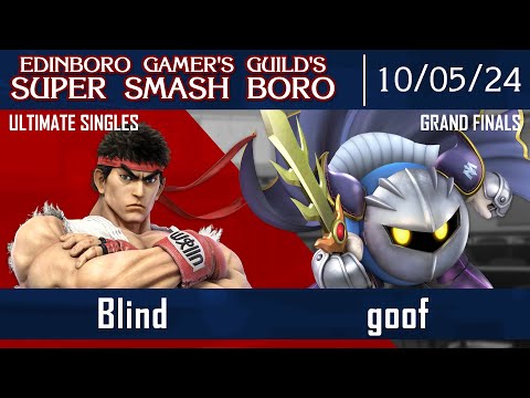 Smash Boro 73 Grand Finals - Blind (Ryu) [L] Vs. GIS | goof (Meta Knight) - Ultimate