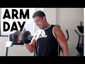 FULL ARM WORKOUT | How & When to Start Bulking (My Strategy)