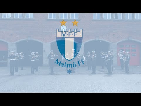 MFF-Hymnen med Malmö Brandkårs Orkester