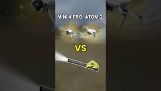 🍂 Leaf Blower vs Drones – DJI Mini 4 Pro vs Potensic Atom 2 🌪️