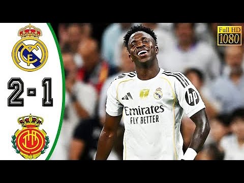Real Madrid vs Mallorca 2-1 Highlights & All Goals 2025 🔥 Vinícius Júnior Goal