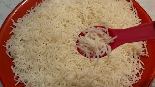 பாஸ்மதி அரிசி உதிரி உதிரியாக செய்வது எப்படி | How To Cook Basmati Rice In Tamil|Basmati Rice Recipe