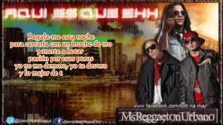 Aqui Es Que Ehh   Alexis Y Fido Ft  Tego Calderon (Oficial Remix) (Letra/Lyrics) Reggaeton 2013