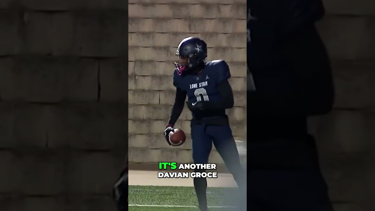 Lone Star got some clutch plays from their star Davian Groce in their comeback win over Aledo