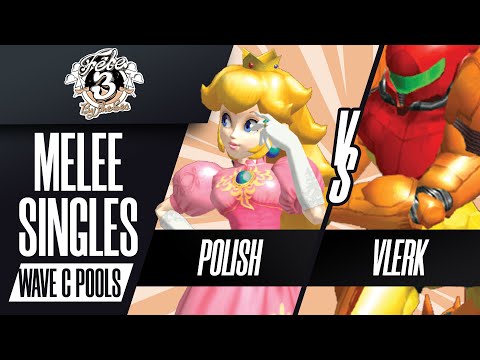 Polish (Peach) vs vlerk (Samus) - Melee Singles Wave C Pools - Fête 3: By the Sea