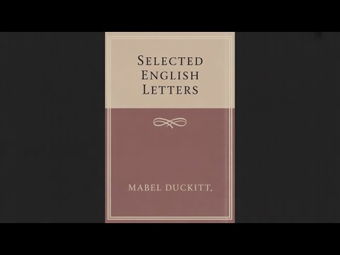 Selected English letters (xv-xix centuries) by Mabel Duckitt — free full audiobook