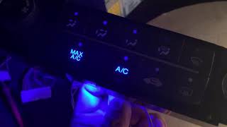 LED climate control mod