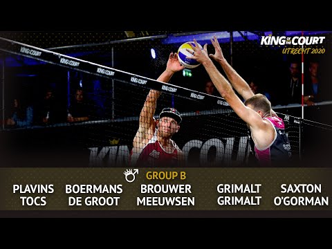 Men’s Group B - Session 2 | Beach Volleyball | King of the Court Utrecht 2020