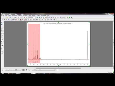 CHEM 344 MestReNova 1H-NMR Example - Nitration Crude Product