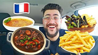 Trying FRENCH food for the first time ever!