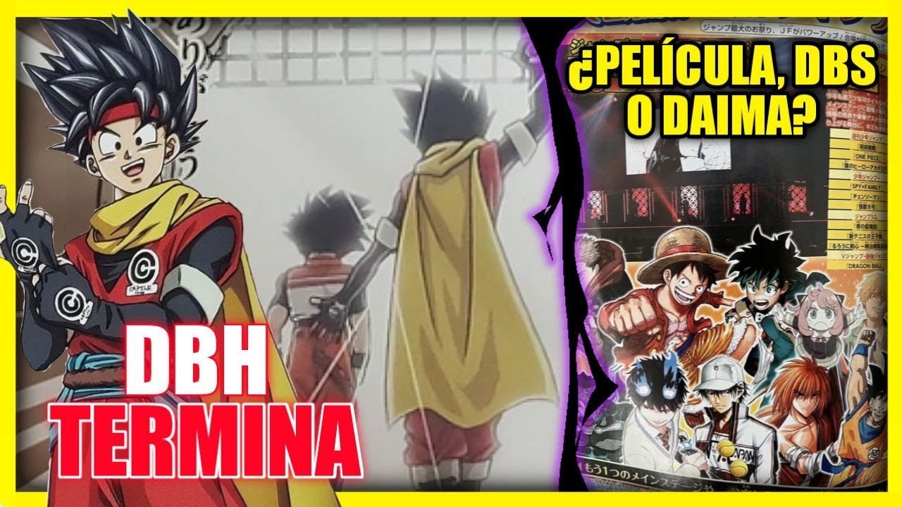 ¿NUEVA PELICULA DE DRAGON BALL SUPER O DAIMA? DRAGÓN BALL HEROES A TERMINADO | ANZU361