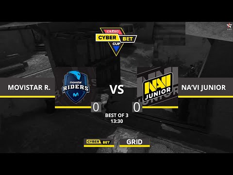 (EN) MOVISTAR RIDERS VS. NA'VI JUNIOR  CYBER.BET CUP MELHORES MOMENTOS MD3