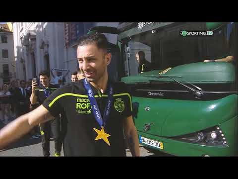 Clip Chegada dos Campeões Europeus