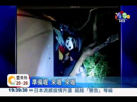 轎車雨中打滑 失控撞樹林釀2死