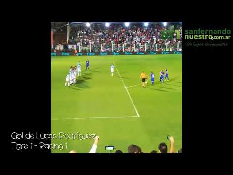 Gol de Lucas Rodríguez