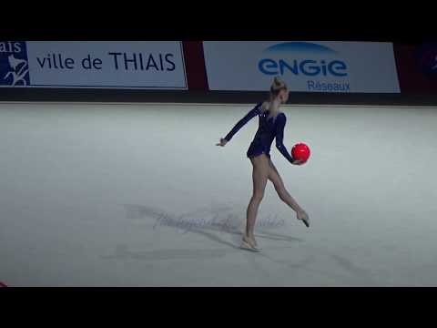 Viktoriia ONOPRIIENKO (UKR) ball - 2019 Thiais EF