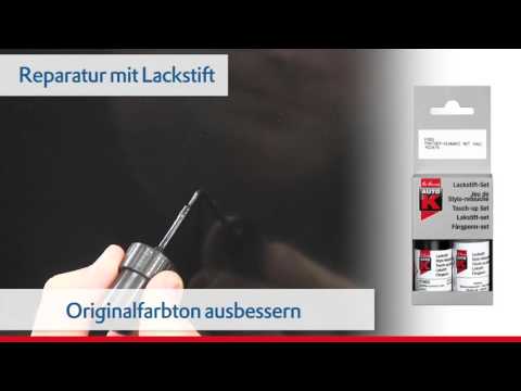 Wie beseitige ich einen Steinschlag am Auto - Reparatur mit Lackstiften - Auto-K