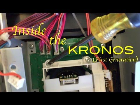 How I opened my Korg Kronos to repair a Joystick Pitch Bend Controller detuning problem