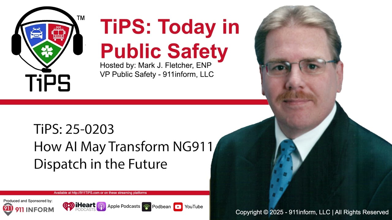 TiPS 25-0203 - The Role of AI in Emergency Dispatch