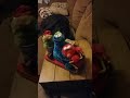 GEMMY 2006 RARE HTF SESAME STREET ELMO COOKIE AND OSCAR ANIMATED CHRISTMAS SLED VERY CUTE