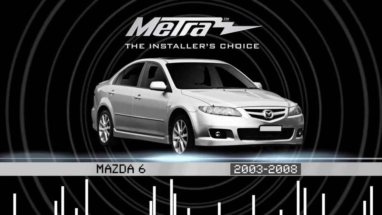 Estructura de transición para Mazda 6 (Metra 99-7524B).