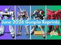 New Gunpla Releases On The Way June 2026