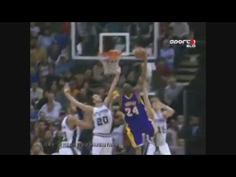 Kobe Bryant 29 Points 10 Ast @ Spurs, 2008-09.