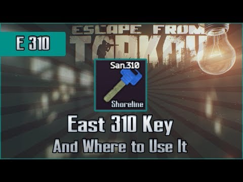 East Wing 310 Key and Use Location - Shoreline - Escape from Tarkov Key Guide EFT