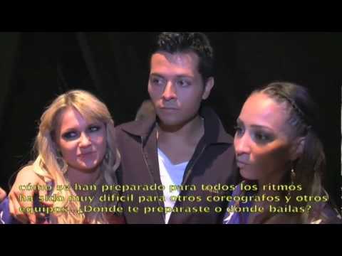 Estados Unidos - Backstage Novena Gala