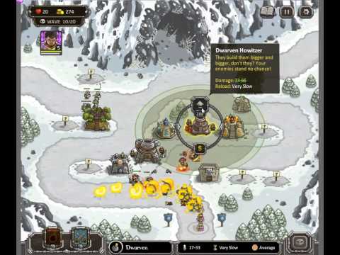 Kingdom Rush   Campaign   Level 13   Sarelgazs Lair
