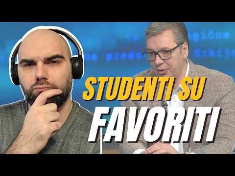 Vučić: Studenti favoriti na lokalnim izborima *reakcija na intervju*