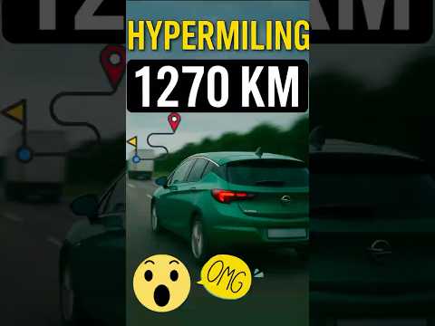 Opel Astra K - 110PS Diesel - 1270km on one tank of fuel