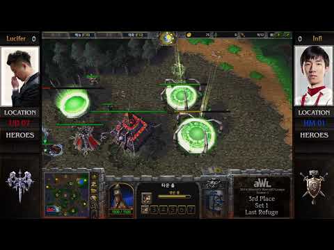 Infi vs Lucifer  1세트   2018 AWL S2 3, 4위전