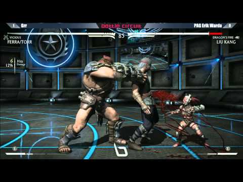 Next Level Battle Circuit 119 - MKX - Grr (Ferra/Torr) vs PAG Erik Warda (Liu Kang)