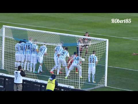 Pescara 2-0 Varese punizione a due da 5 metri 24-12-2014