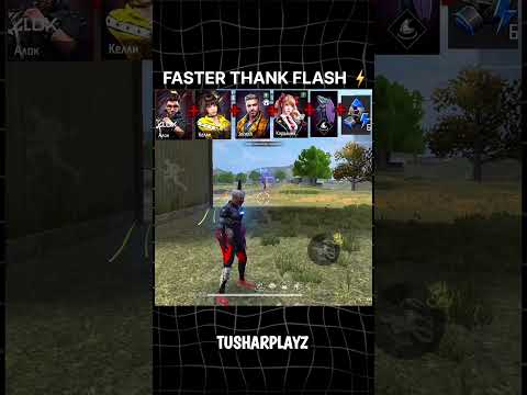 FASTER THAN FLASH TRICK IN FREEFIRE