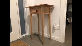 Finishing the Shaker side table project