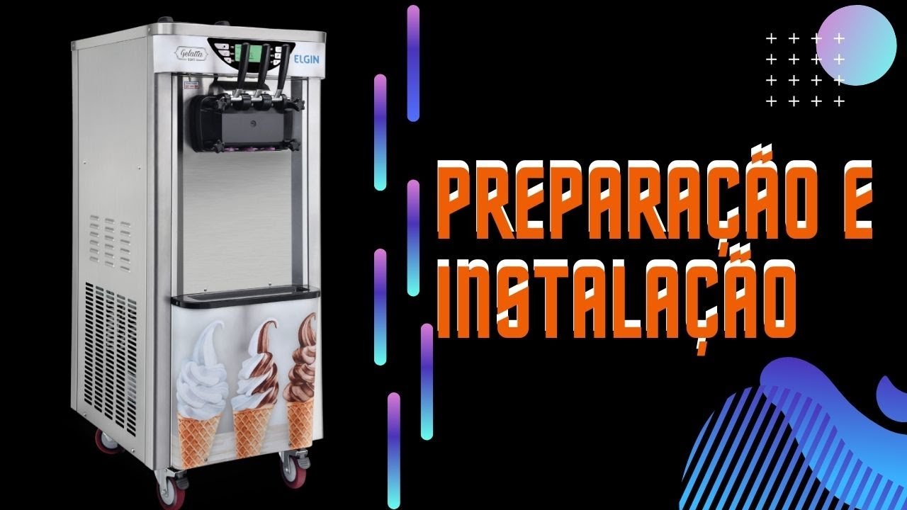 Preparação e Instalação da Maquina de Sorvete Expresso Elgin - E2