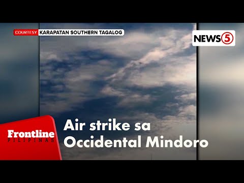 Mga rebeldeng NPA, inatake ng militar sa Occidental Mindoro | Frontline Pilipinas