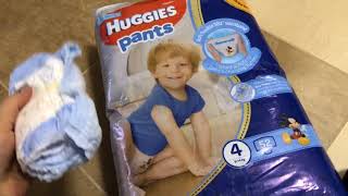 Huggies Pants для хлочиків, 4, 72 шт - відео 4