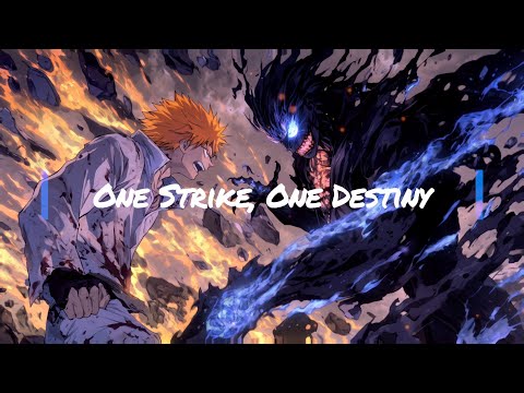 One Strike, One Destiny ⚔️ | - Epic Rock Orchestral Battle Theme (Lyric Video)